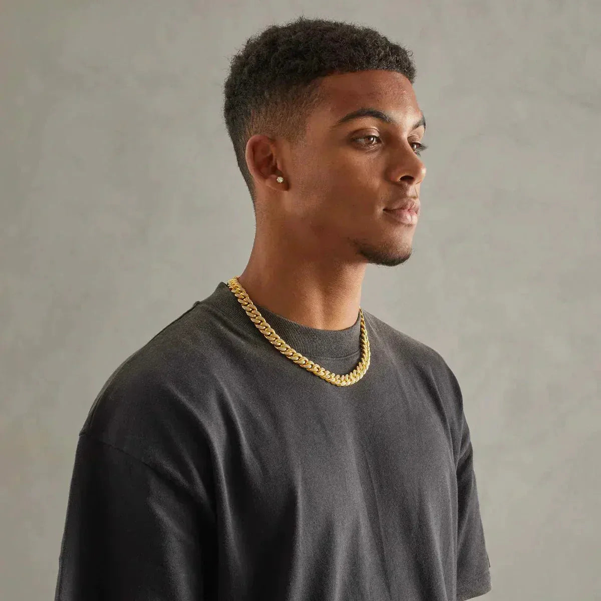 14MM CUBAN CHAIN - 18K GOLD - SANTMEZ®