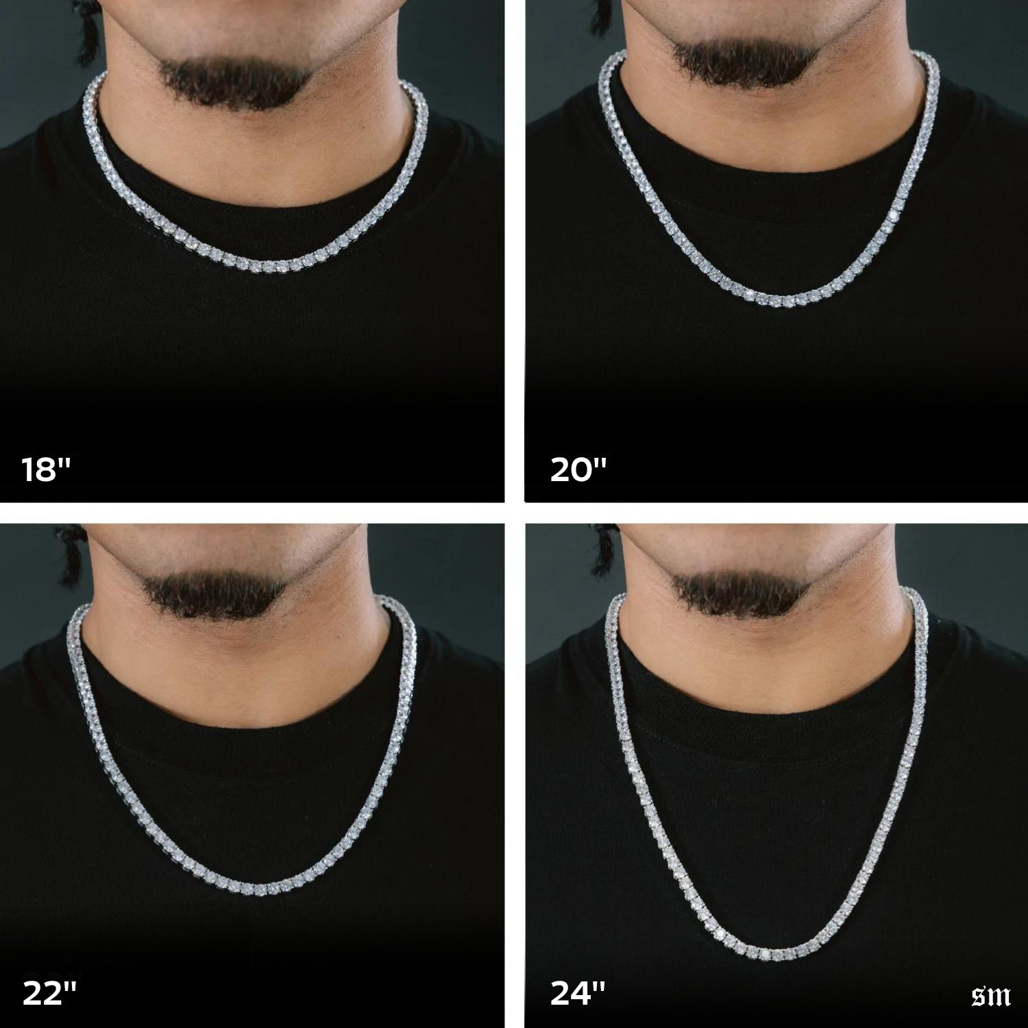 chains size guide