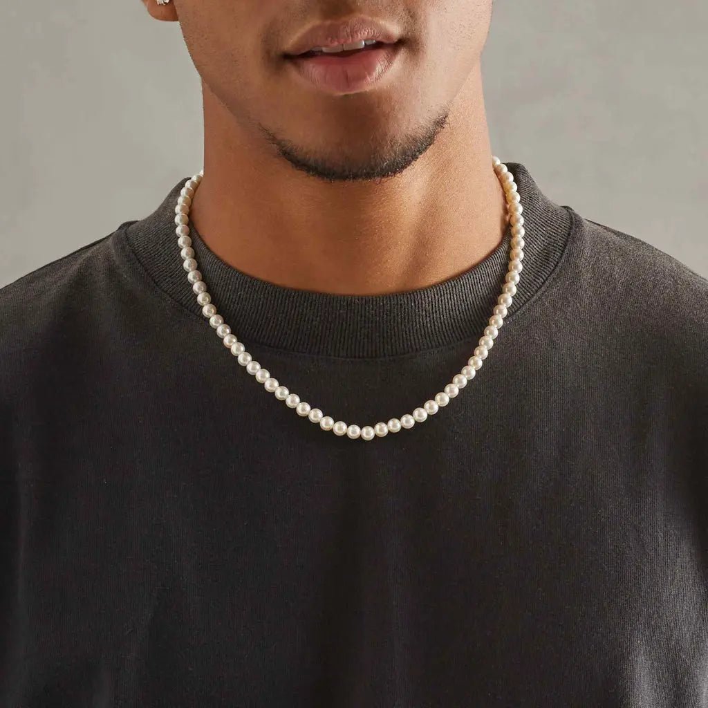 8MM PEARL NECKLACE - SANTMEZ®