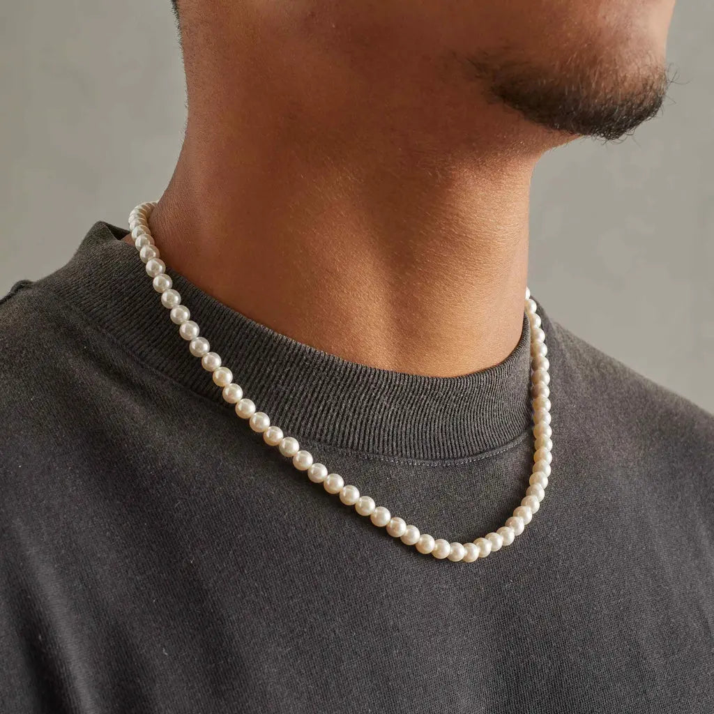 8MM PEARL NECKLACE - SANTMEZ®