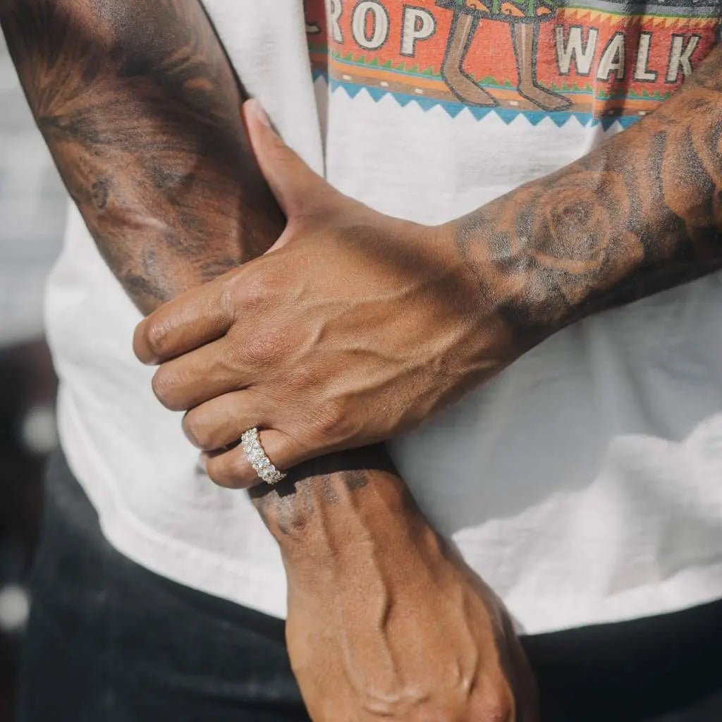 DOUBLE TROUBLE RING - 18K GOLD - SANTMEZ®