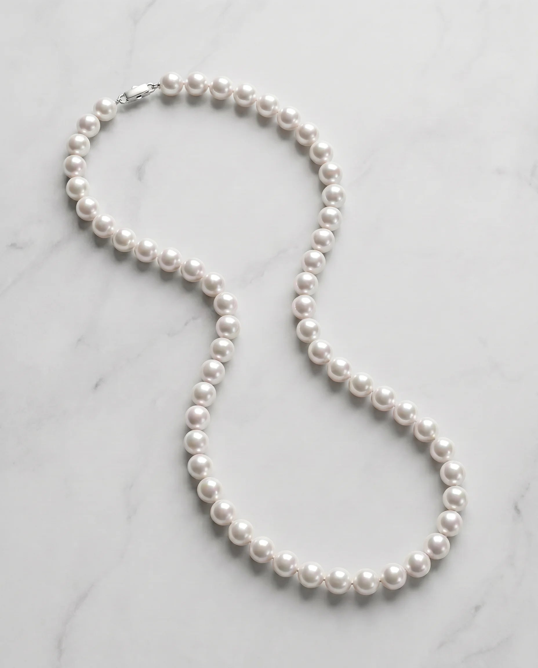 8MM PEARL NECKLACE