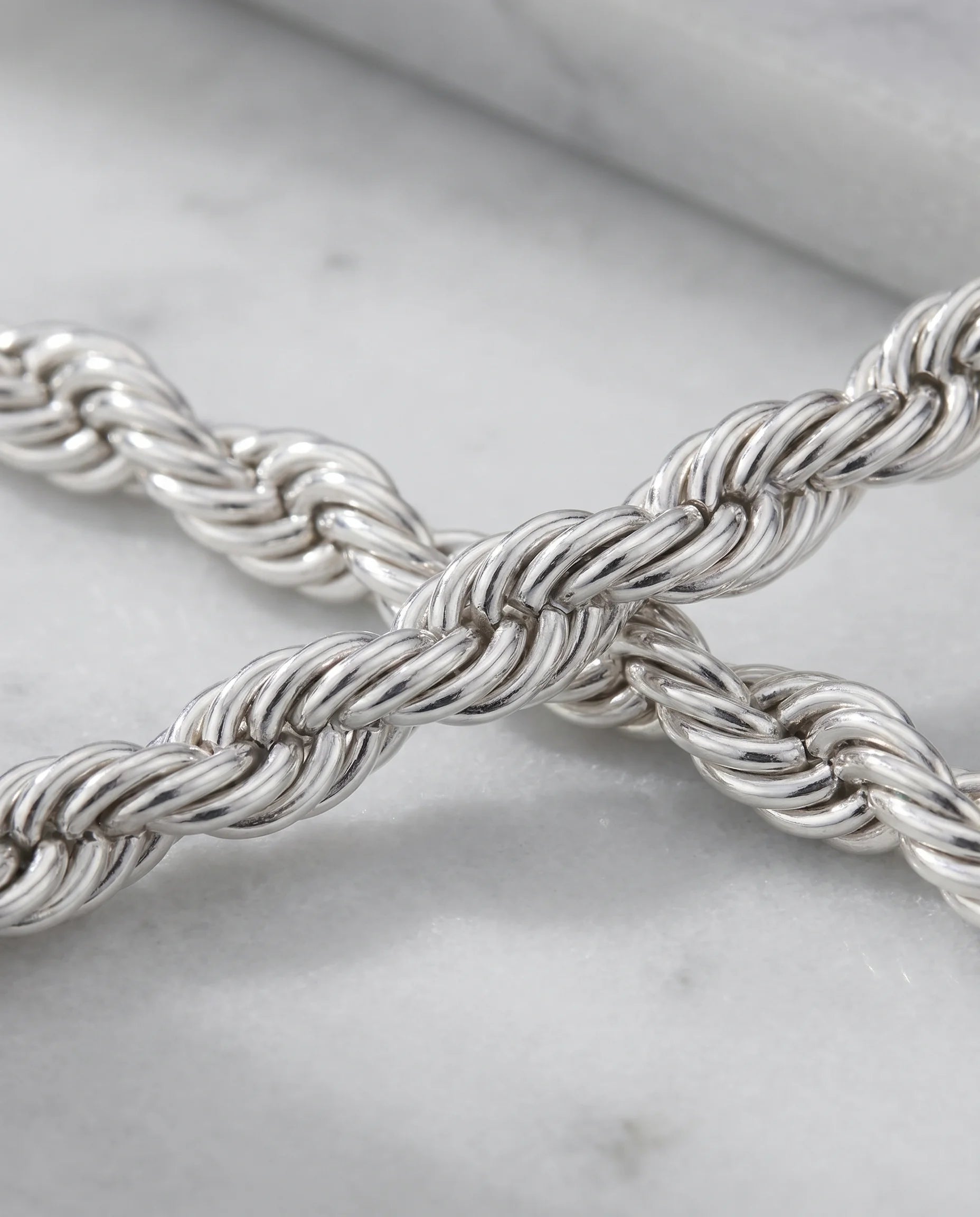 3MM ROPE CHAIN - 925 STERLING SILVER