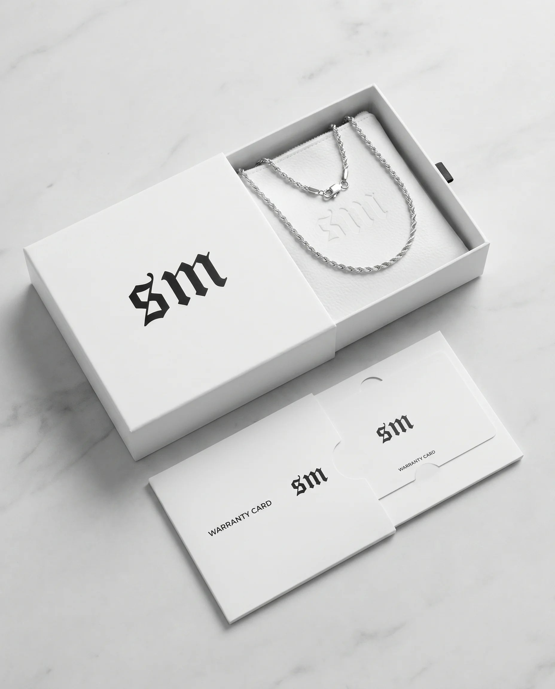 3MM ROPE CHAIN - 925 STERLING SILVER