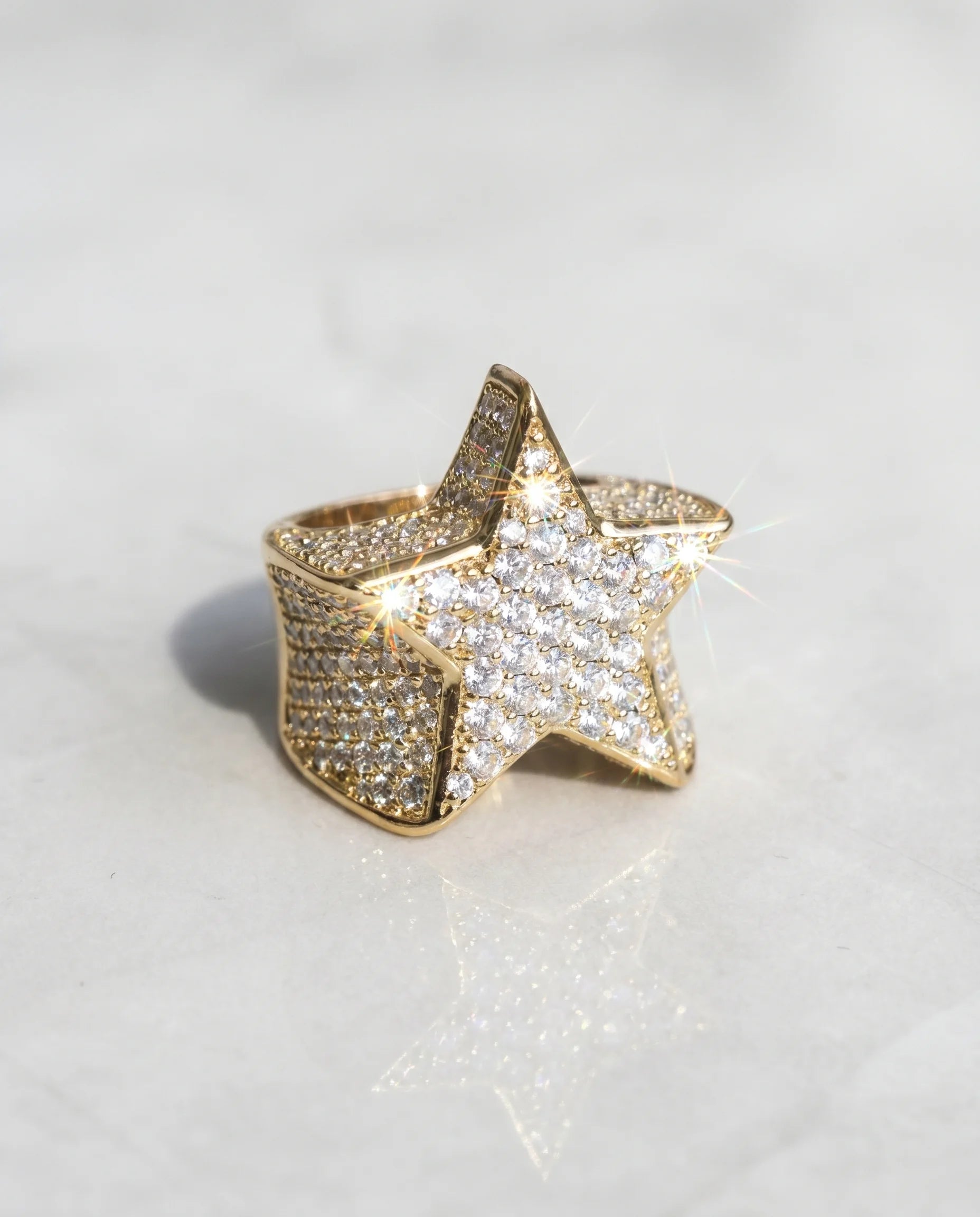 STAR DUST RING - 18K GOLD