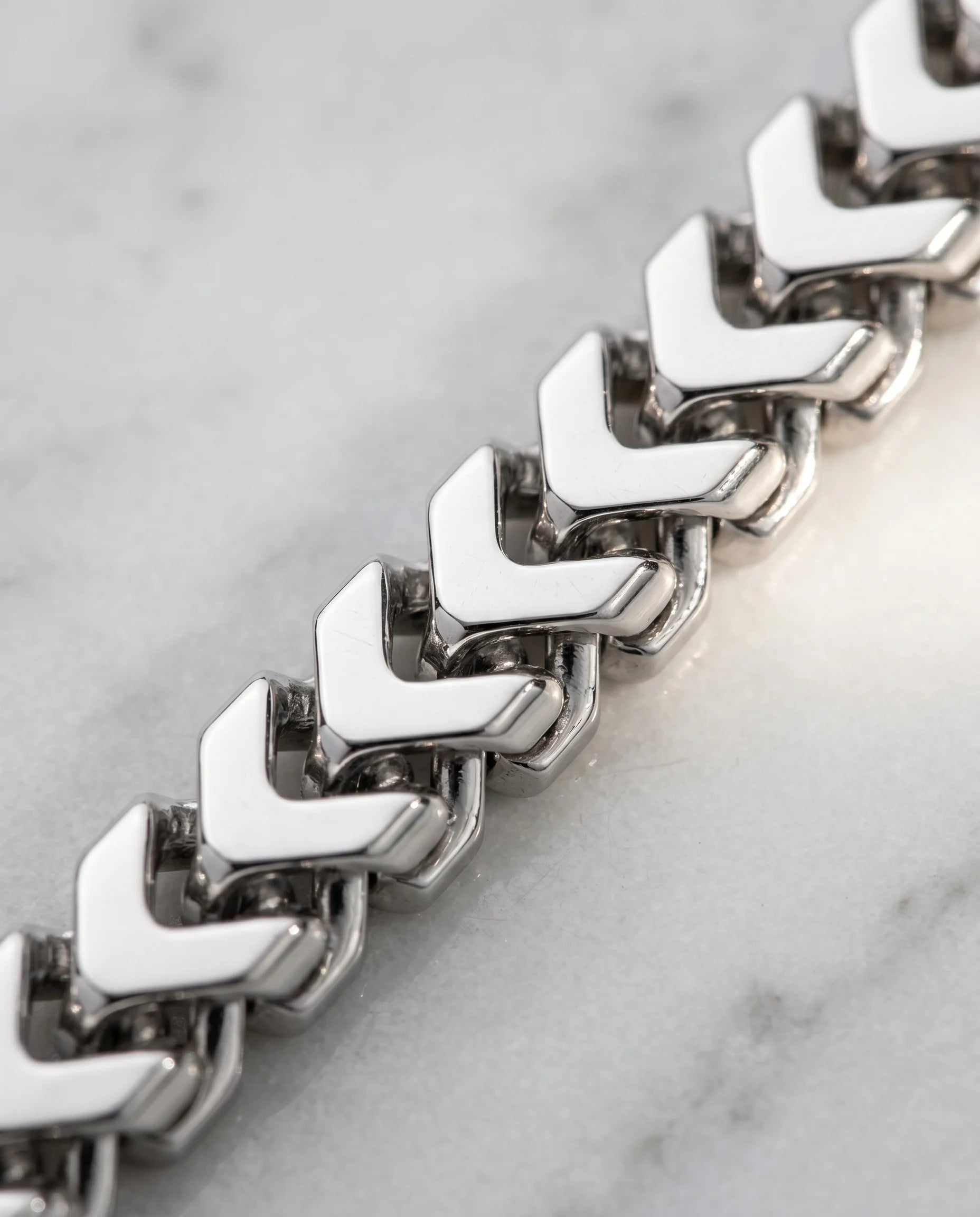 3MM FRANCO CHAIN - WHITE GOLD