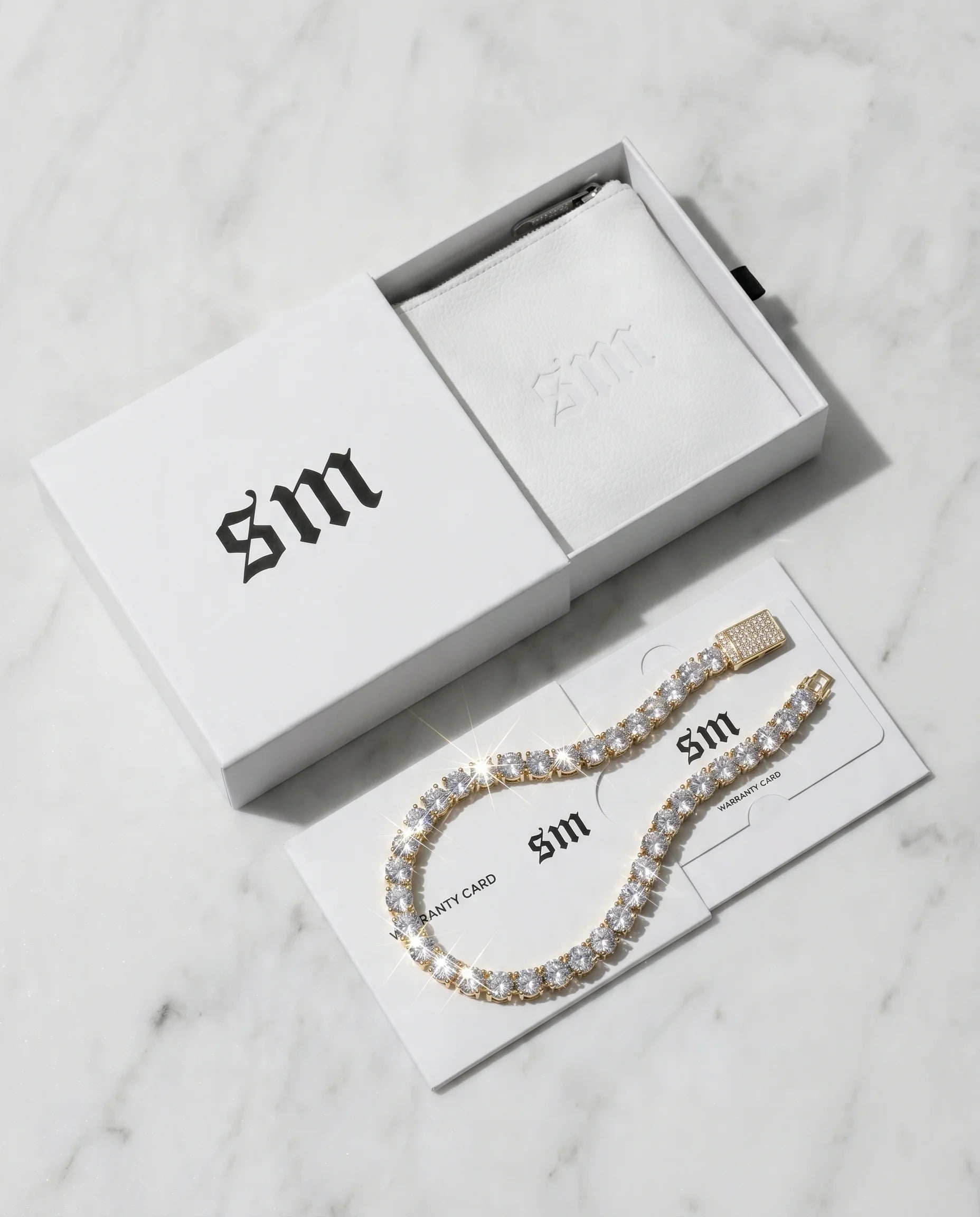 5MM TENNIS BRACELET - 18K GOLD