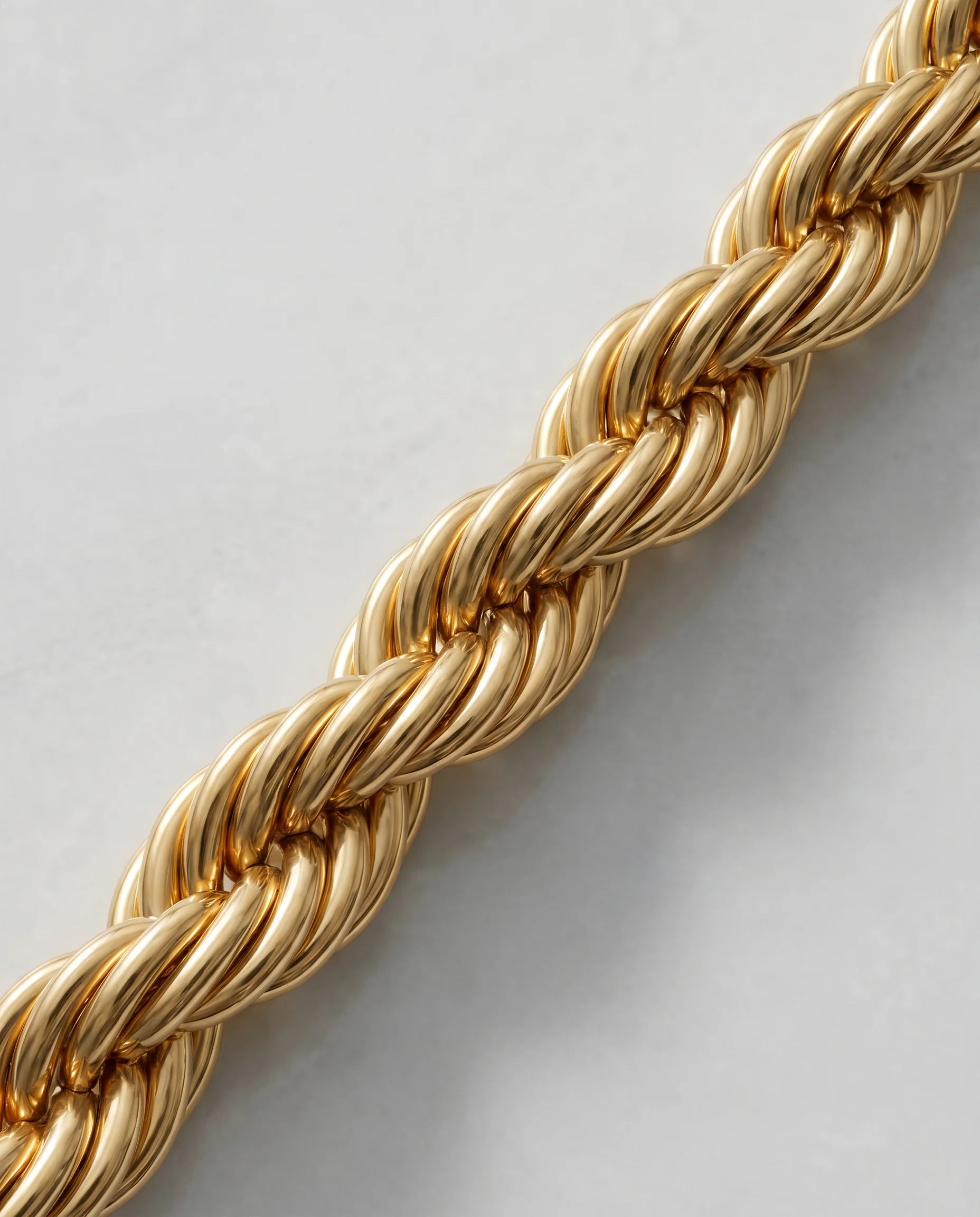 4MM ROPE BRACELET - 18K GOLD
