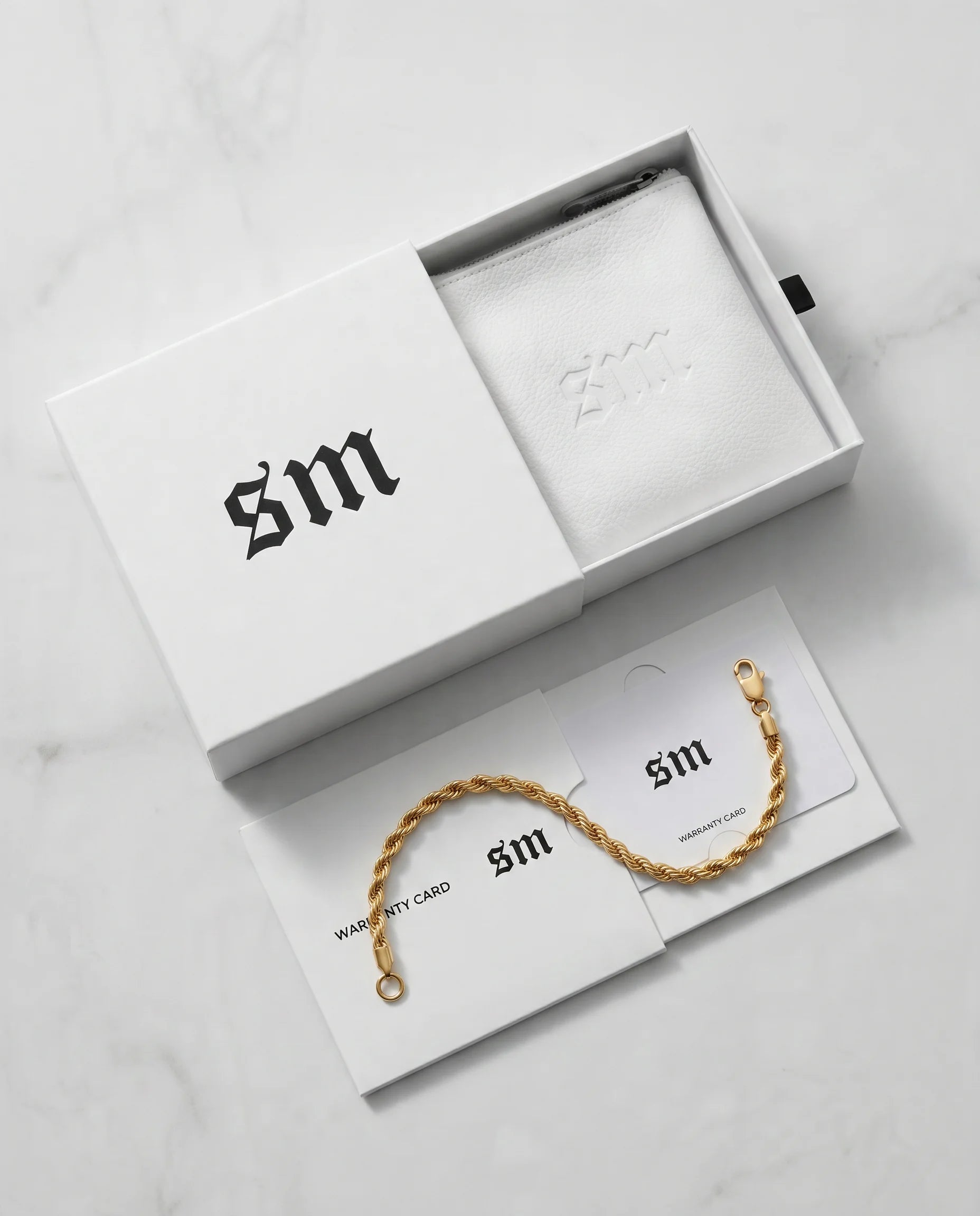 4MM ROPE BRACELET - 18K GOLD