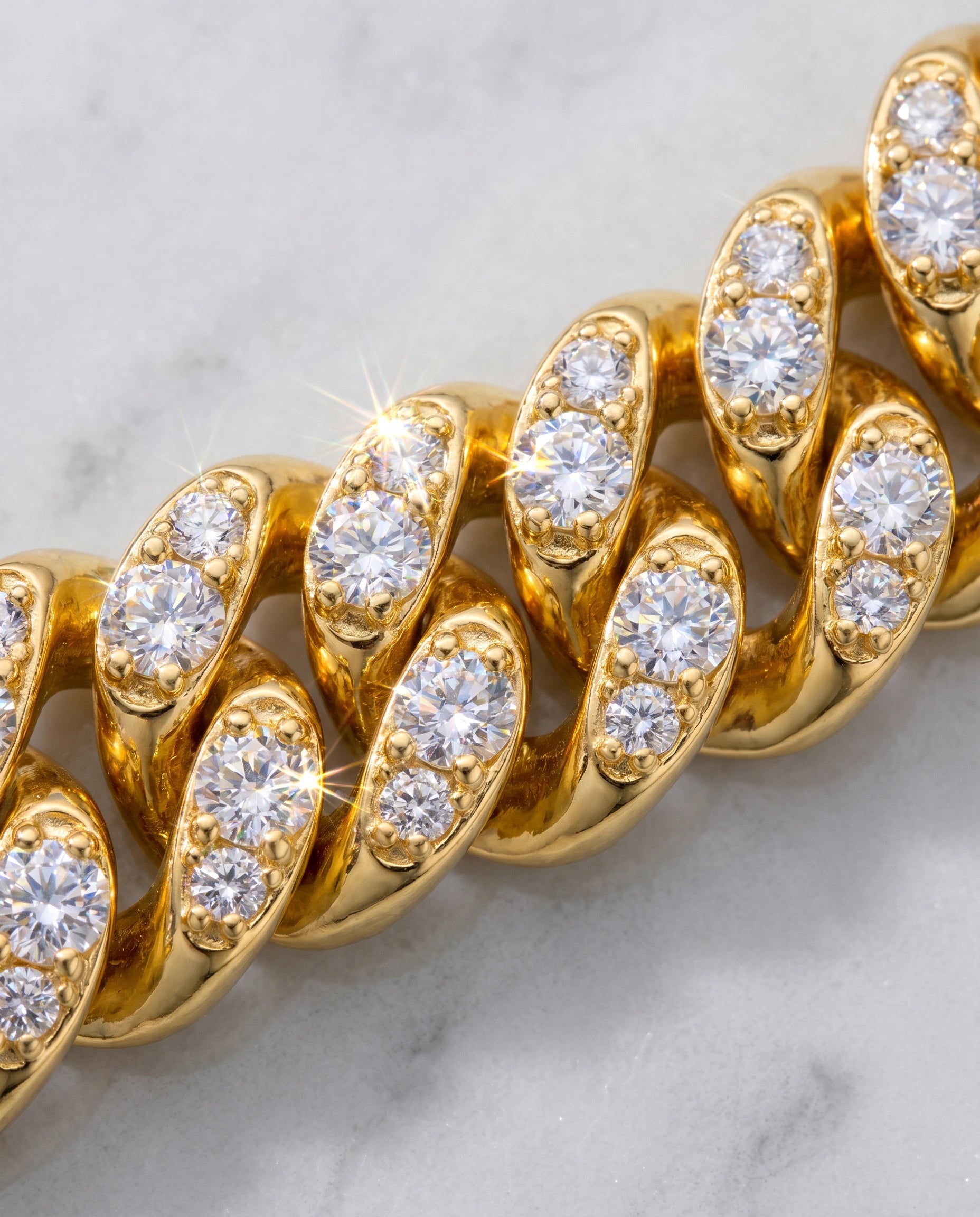 14MM CUBAN CHAIN - 18K GOLD