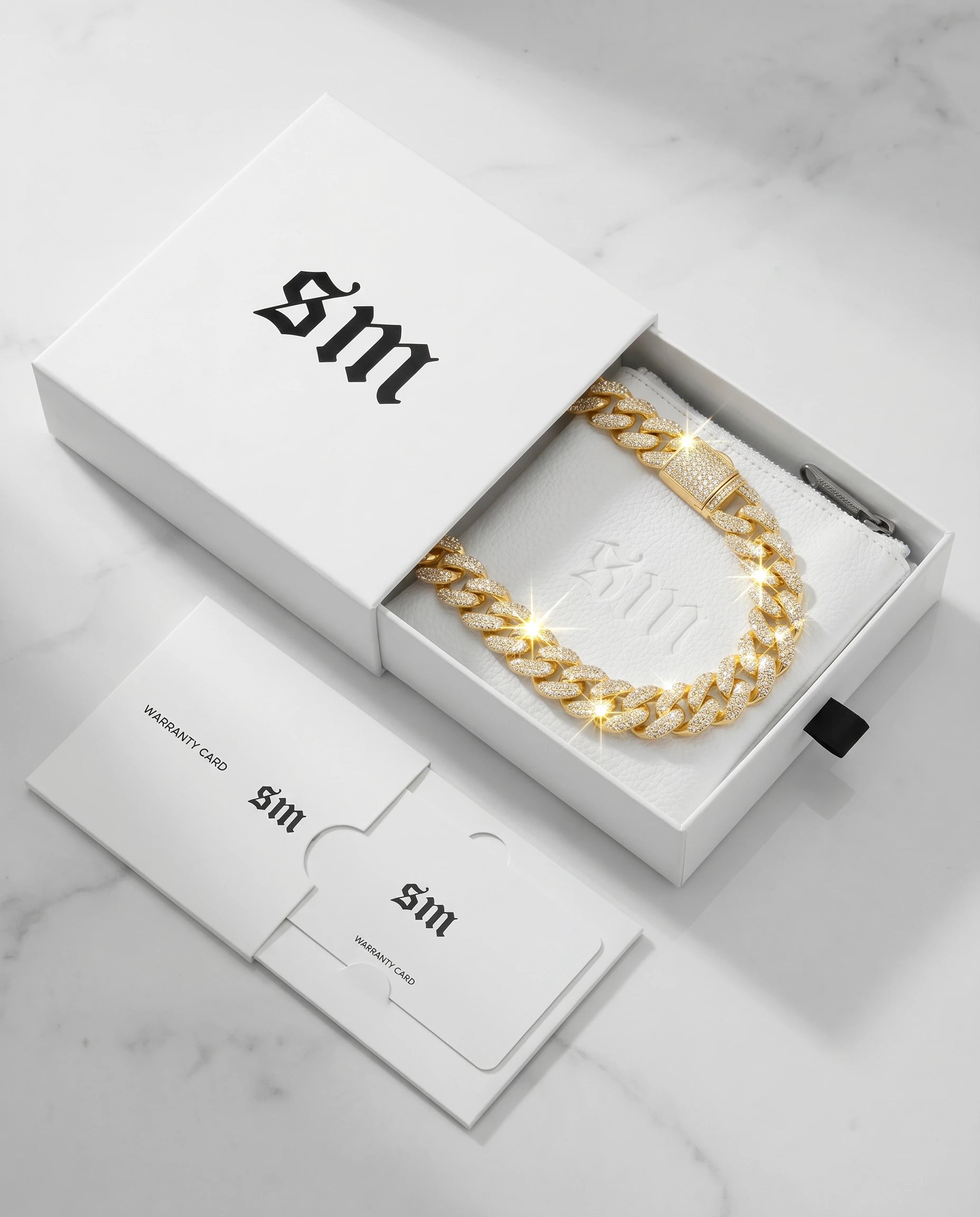 14MM CUBAN CHAIN - 18K GOLD