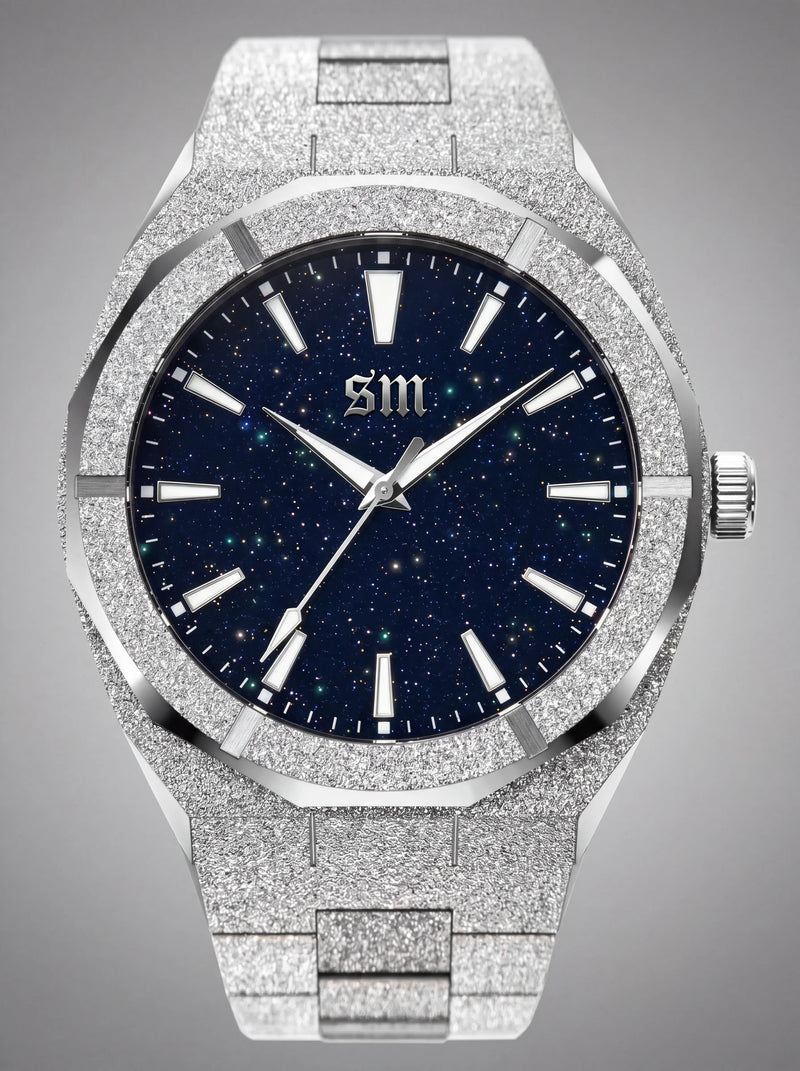 FROSTED ERA WATCH - SILVER MIDNIGHT