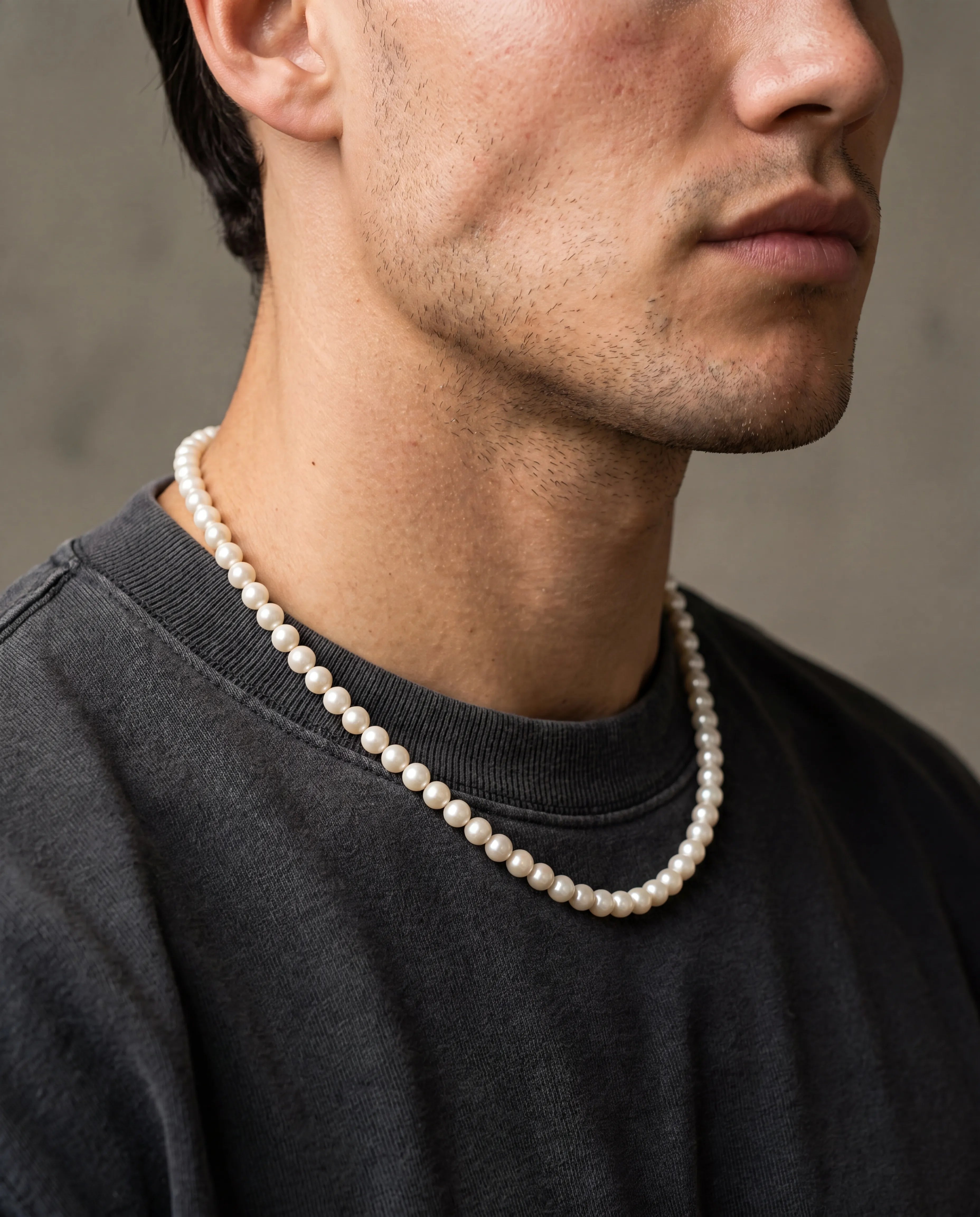 8MM PEARL NECKLACE